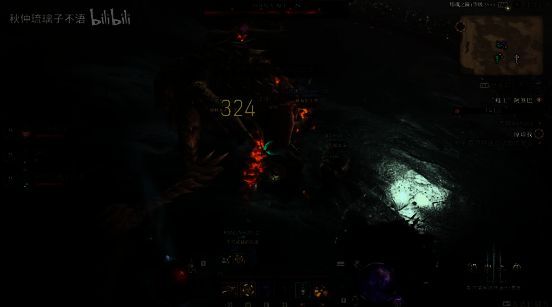 《暗黑4》的玩家们在大世界地图组队打世界Boss