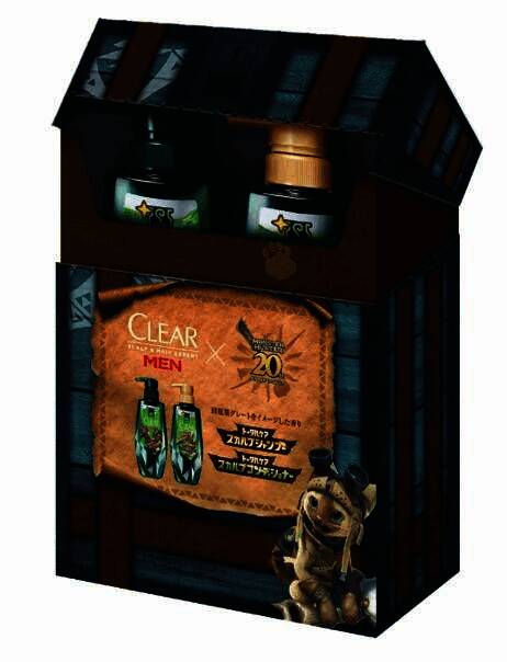 清扬与《怪物猎人》联动产品全貌