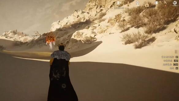 拍动绣球开启挑战画面图片