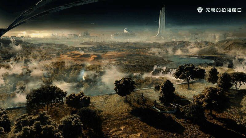 南十字生态园种树活动画面