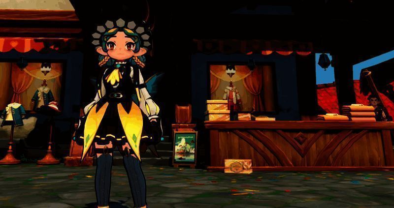 花魁蜂后时装图片