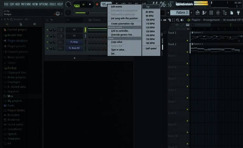 打开Tap器的操作界面图