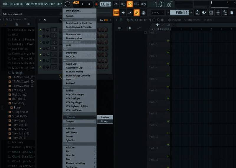 FL Keys钢琴音色窗口图片