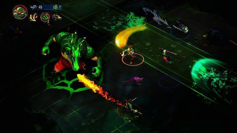 《忍者神龟：破碎命运》游戏画面4