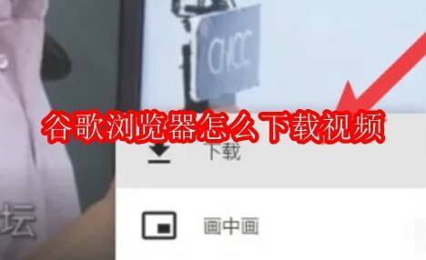 谷歌浏览器界面示例图