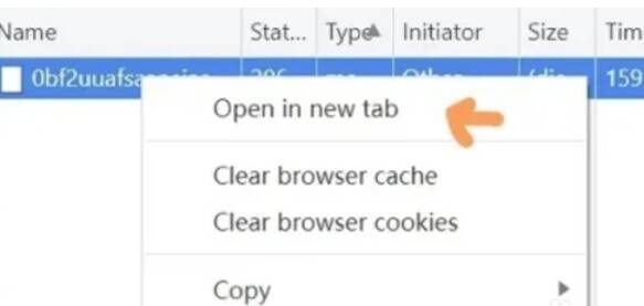 在新标签页打开视频文件的操作图