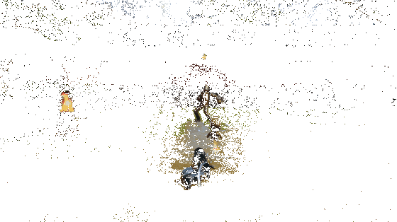 《剑灵2》彩绫职业涌裂冰河技能特效动图