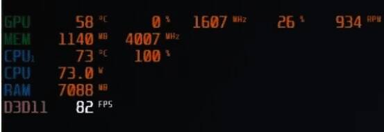 微星小飞机监控选项卡设置