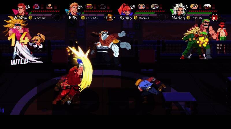 《热血硬派国夫君外传热血少女2》双截龙DLC游戏截图5