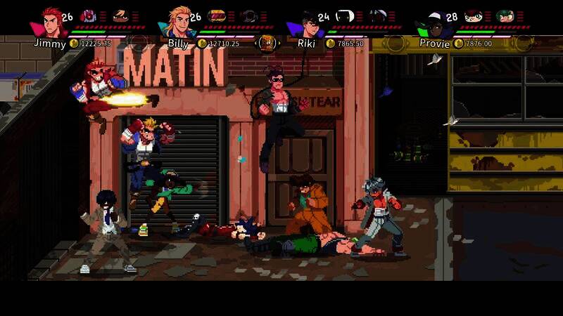 《热血硬派国夫君外传热血少女2》双截龙DLC游戏截图6