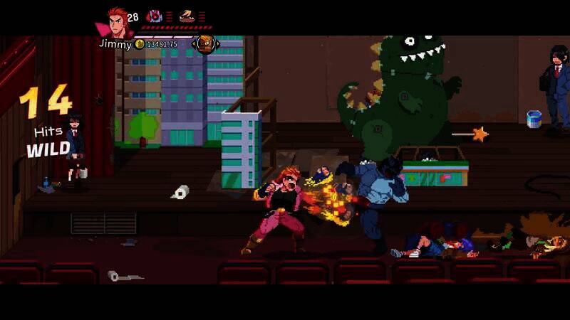 《热血硬派国夫君外传热血少女2》双截龙DLC游戏截图8