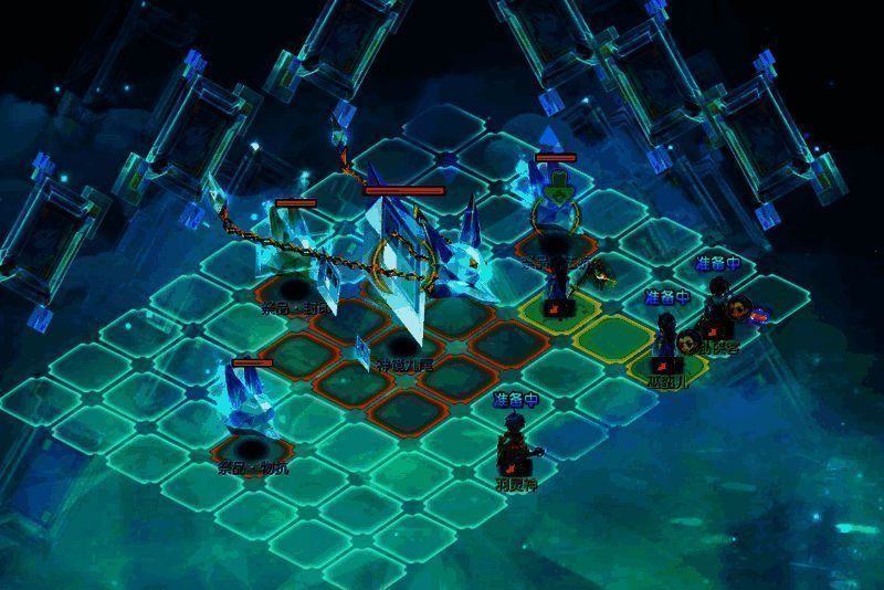 《梦幻西游》手游天地棋局战斗画面