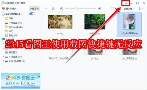 2345看图王软件界面示例图