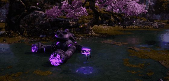 《剑灵2》暴走守护兵跳跃冲击技能动图