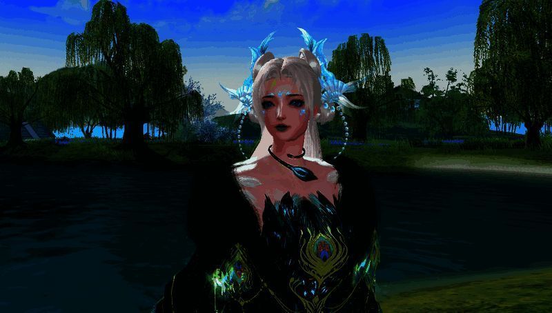 帝魂降世搭配少女的细节展示