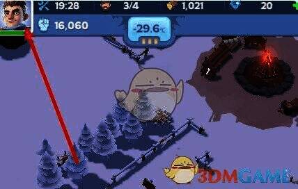 点击游戏左上角个人头像