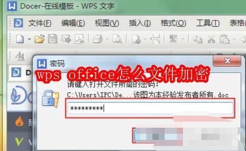 WPS Office软件相关界面示例图