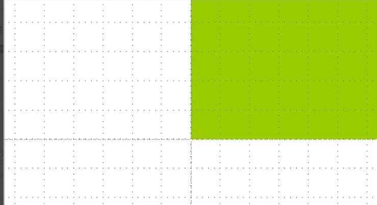 调整后网格间距界面图
