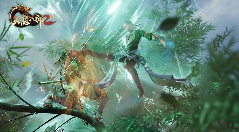 游戏中玩家互动的画面