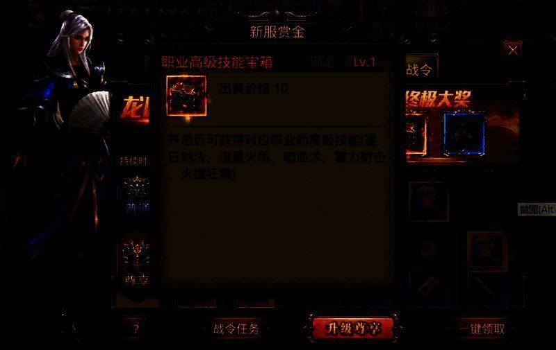 热血战令尊享版20级奖励图