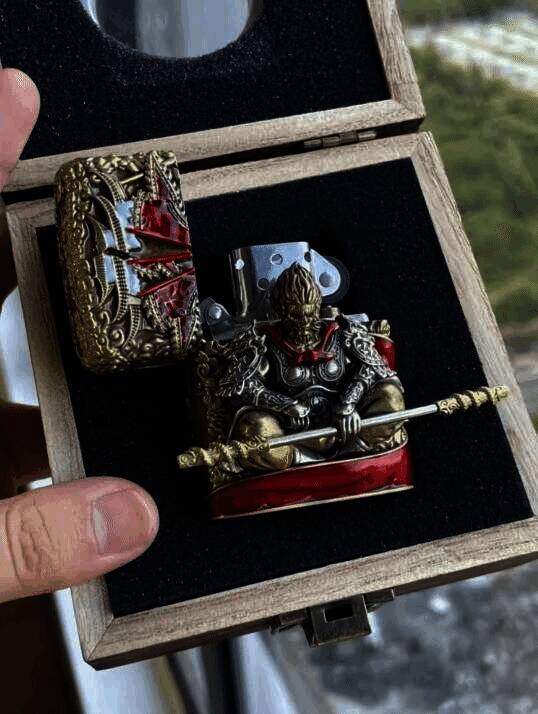 《黑神话:悟空》主题打火机外观展示2