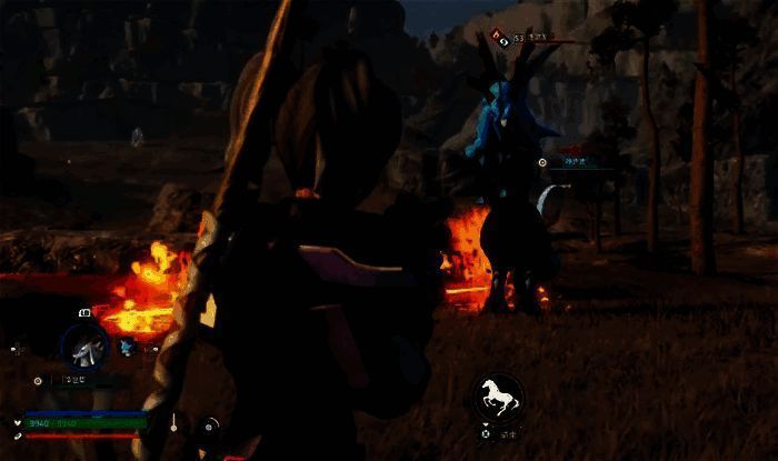 幻兽帕鲁夜冥驹捕捉场景图片