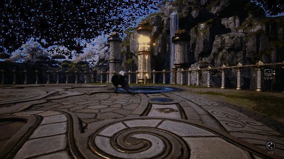 白无缺寒龙追击技能动图