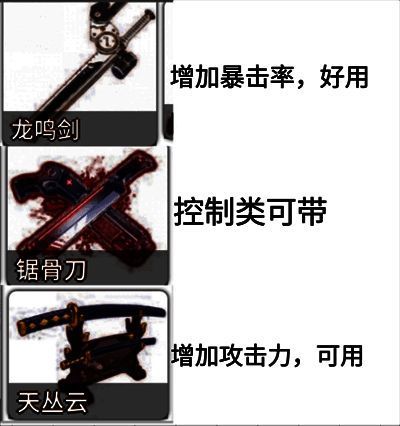 梦的第七章攻袭类武器装备展示