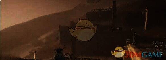 往东南方向走的画面