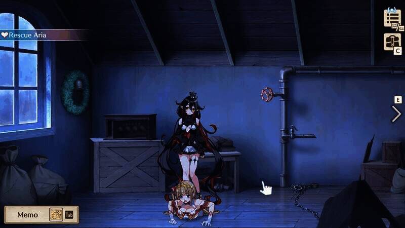 《囚狱公主:墮入圈套的少女们》游戏截图3