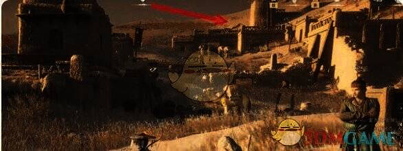 箭头所指房子图片