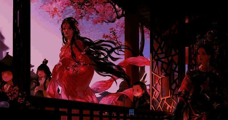 一梦江湖甄嬛传联动宣传图