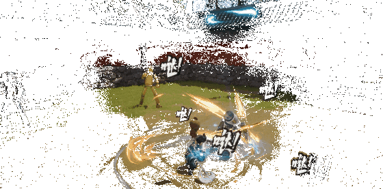 《剑灵2》巨斧职业【震怒】技能动图