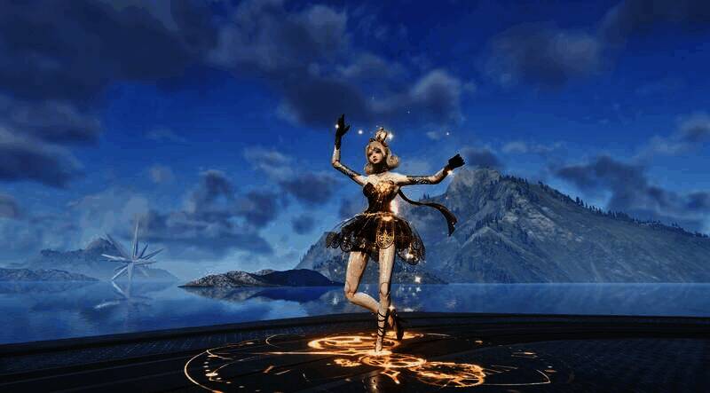 《星球：重启》女款八音恋曲时装裙摆细节