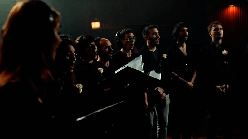 录音棚内场景图片