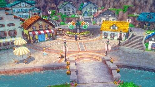 前往煦风镇的画面