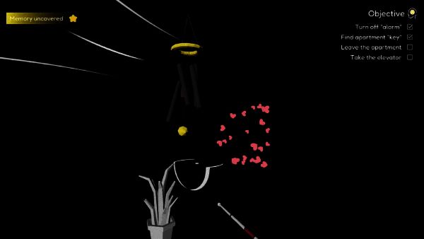 《盲行者》游戏中盲杖探索画面