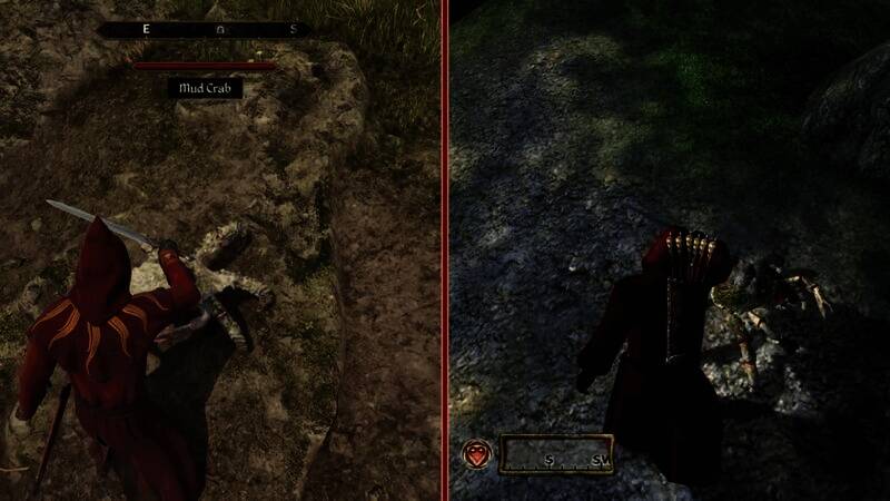 《上古卷轴4：湮灭重制版》与原版画面对比图11