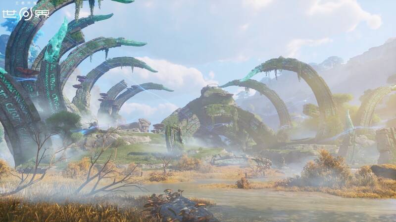 《王者荣耀世界》玩家战斗场景