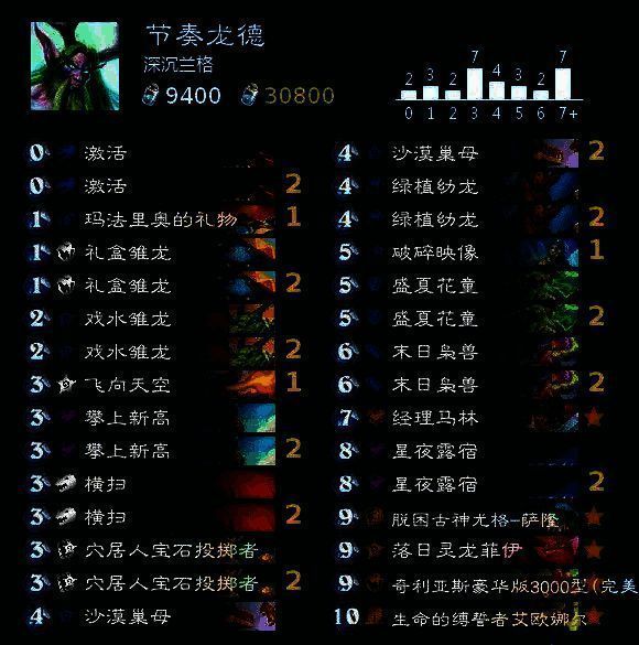 德鲁伊卡组界面图