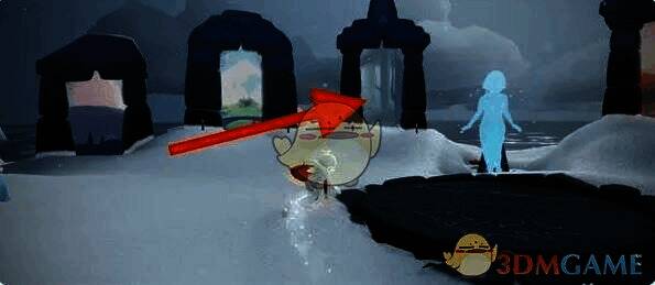 进入雨林的画面