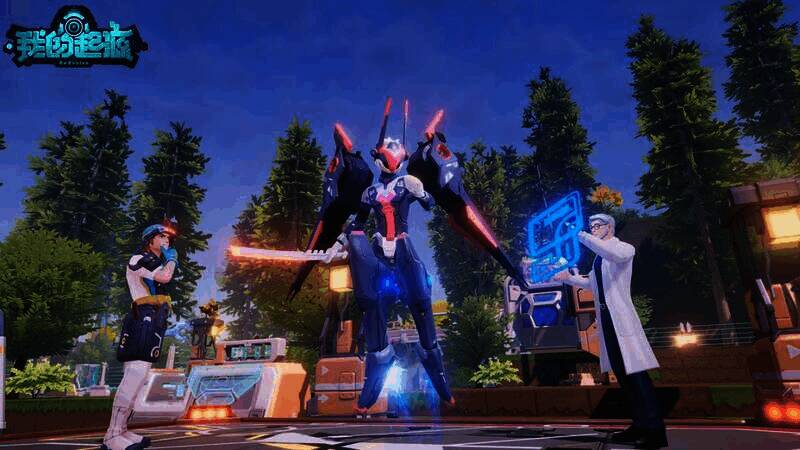 突击者一型机甲外观