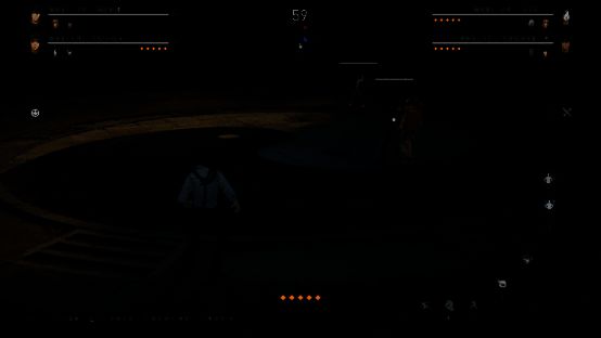 角色处于无敌状态画面