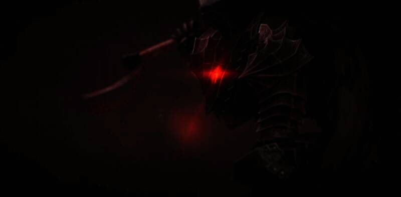 《暗黑破坏神4》与《剑风传奇》联动宣传画面