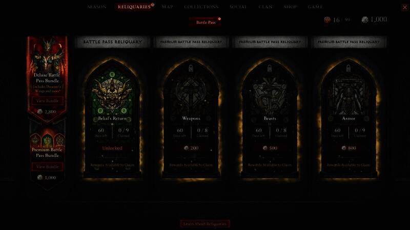 《暗黑破坏神4》圣物箱系统展示画面