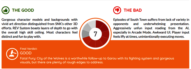 《饿狼传说：群狼之城》游戏画面4