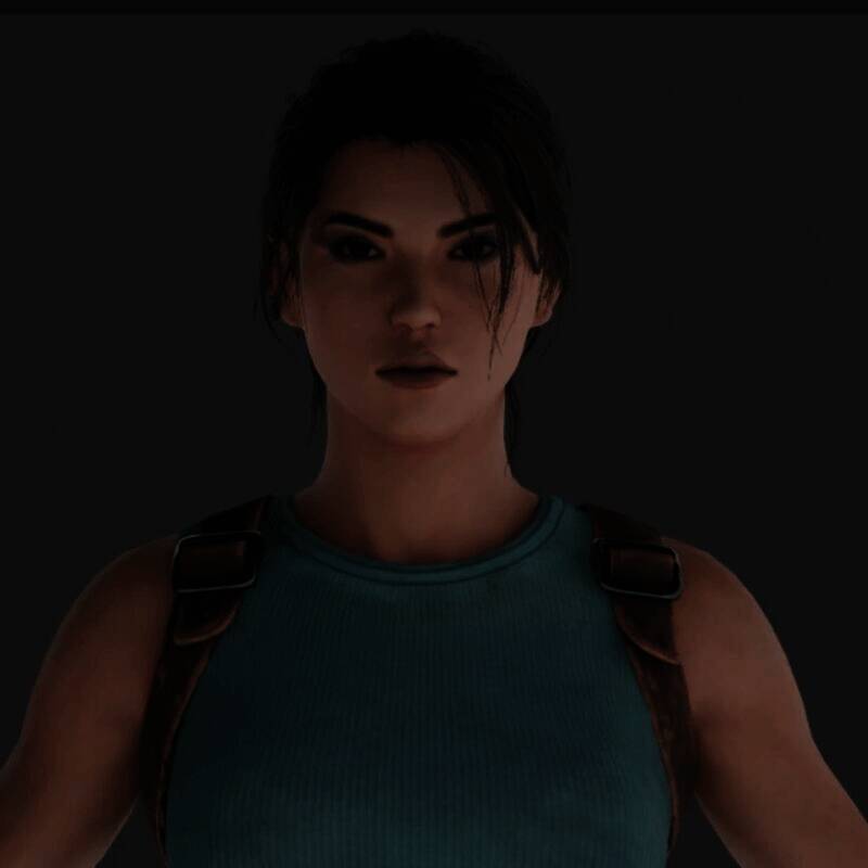 《古墓丽影：十周年纪念版》重制版开发画面