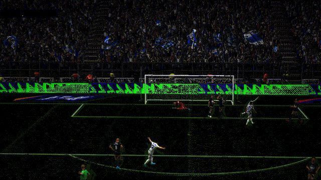 贝克汉姆挑传连线队友场景