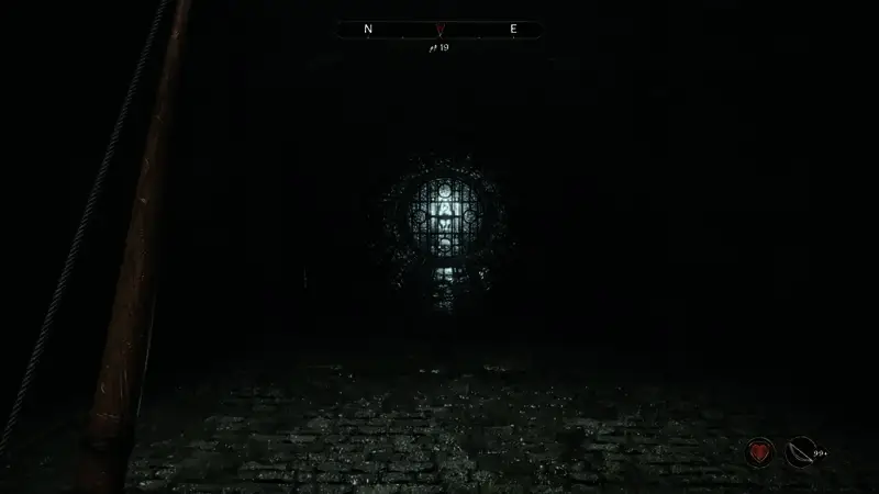 《上古卷轴4：重制版》下水道门画面