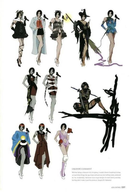 《生化危机6》废弃服装设计图之三